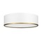 Z-Lite Arlo 4 Light Flush Mount, Matte White & Rubbed Brass 2303F4-MW-RB - alternate 5